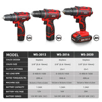 Thumbnail for Electric Wireless Power Screwdriver