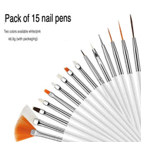 Thumbnail for 20PCS/Set Nail Art Design Dotting Painting Drawing Polish Brush Pen Tools UV Gel