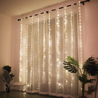 Thumbnail for Christmas Lights Curtain Garland