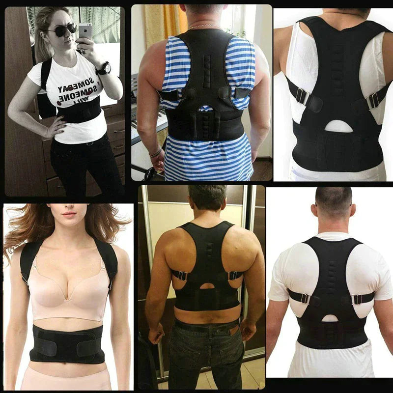 Adjustable Back and Shoulder Support Belt