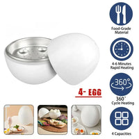 Thumbnail for Microwave Egg Steamer Boiler Cooker