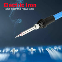 Thumbnail for 60W Soldering Iron Digital LCD Electric Welding Tools Solder Wire Tweezers Hand