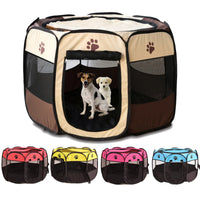 Thumbnail for Portable Foldable Pet Playpen