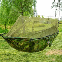 Thumbnail for Portable Outdoor Camping Hammock with Mosquito Net