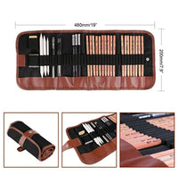 Thumbnail for 29PCS Professional Drawing Artist Kit Set Pencils And Sketch Charcoal Art Tools