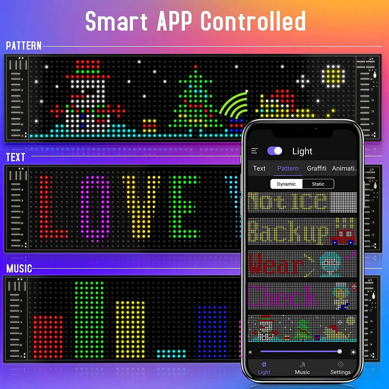 LED Matrix Pixel Panel 35.32 - 64.47