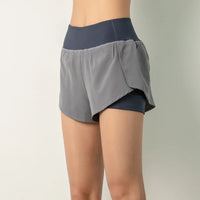 Thumbnail for Women Gym Double Shorts