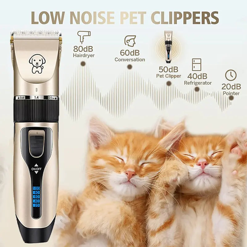 ProPet Groom: Precision Clippers & Trimmer Set