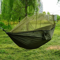 Thumbnail for Portable Outdoor Camping Hammock with Mosquito Net