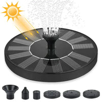 Thumbnail for Mini Solar Water Fountain Pool Pond