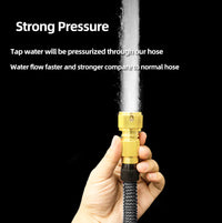 Thumbnail for 4X Stronger Deluxe Expandable Flexible Garden Hose Water Hose 25, 50, 75, 100FT