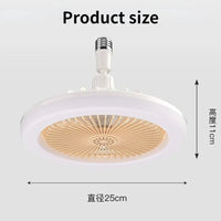 Thumbnail for Remote-Controlled Ceiling Lamp Fan