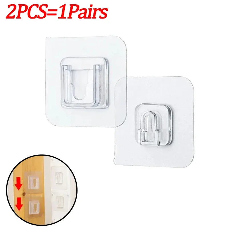 Double-Sided Adhesive Wall Hooks Hanger