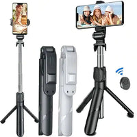 Thumbnail for 4 in1 Selfie Tripod With Integrated Light - Selfie 360