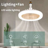 Thumbnail for Remote-Controlled Ceiling Lamp Fan