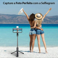 Thumbnail for 4 in1 Selfie Tripod With Integrated Light - Selfie 360