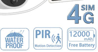 Thumbnail for 4G Solar Surveillance Camera Waterproof