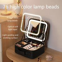 Thumbnail for Smart LED Cosmetic Case with Mirror